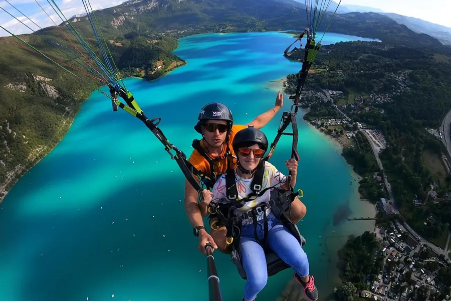 Aiguebelette parapente